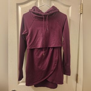 Latched Mama Tulip Nursing Hoodie